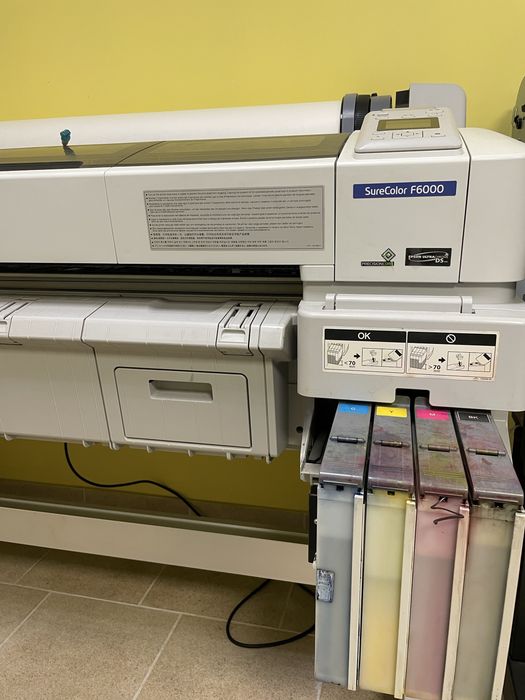 Epson SC-F 6000 drukarka do sublimacji sublimacyjna ploter sublimacja maly przebieg