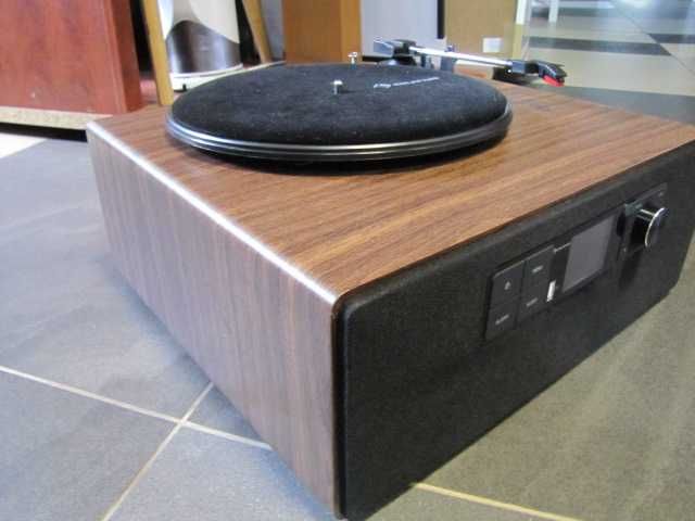 Radio internetowe gramofon DAB+ UKF USB 40W styl retro AUNA drewno