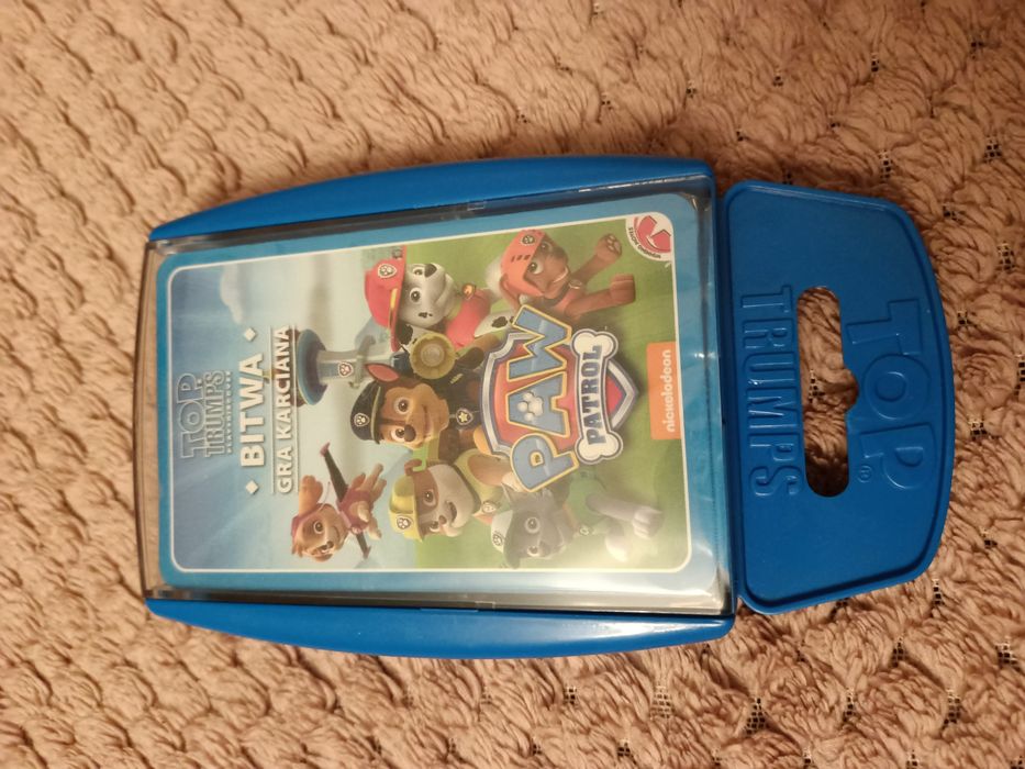 Gra karciana Bitwa Top Trumps Psi Patrol