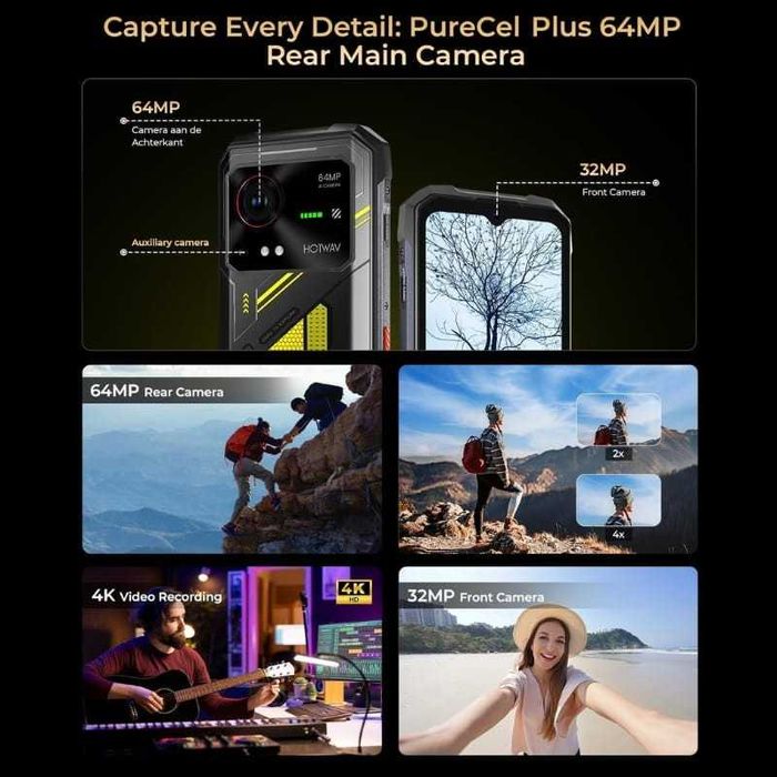 Hotwav Hyper 7 5G 8GB/256GB IP69K 2.6GHz
