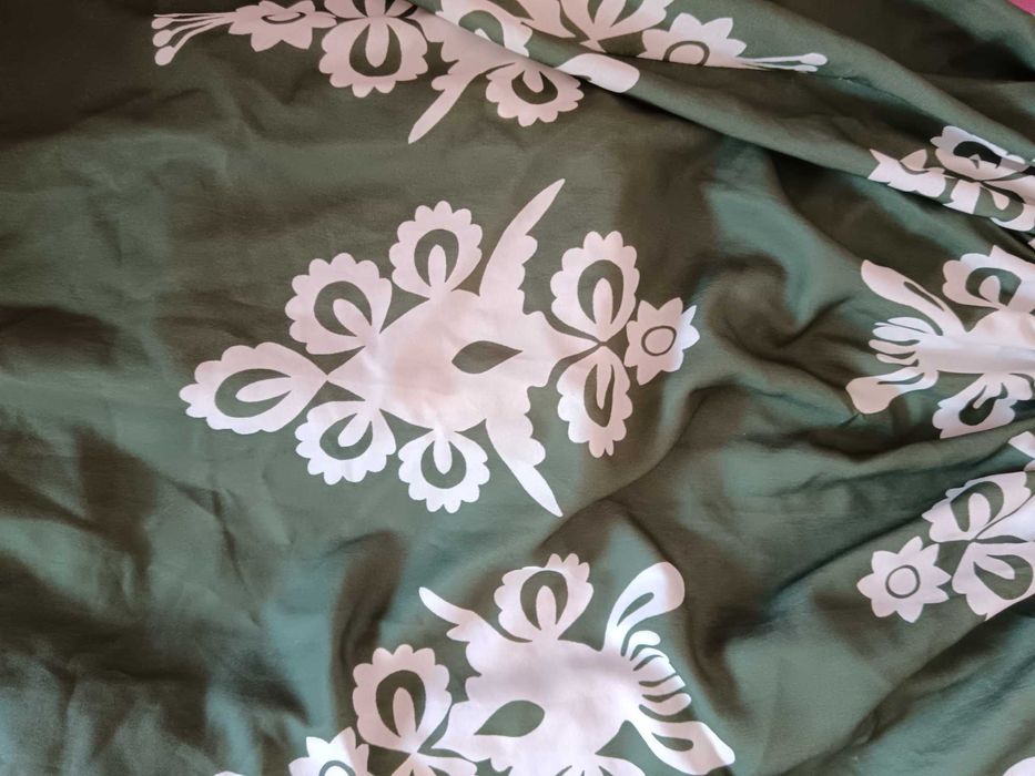 Vestido verde seco S a XL