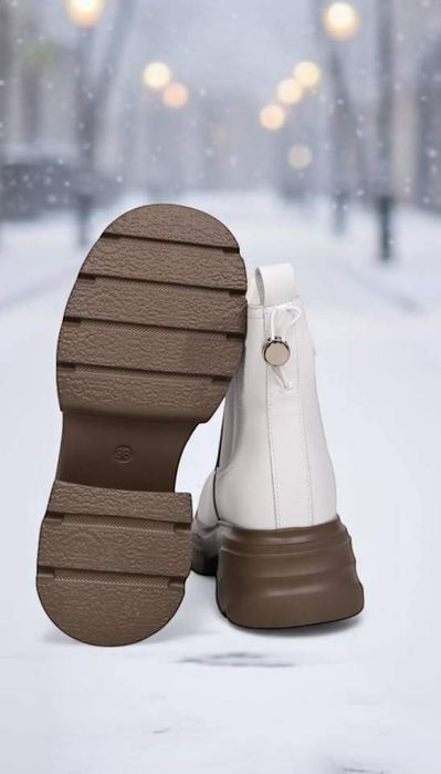 Черевики жіночі. Зимові. Натуральна шкіра.