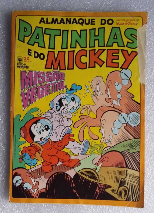 Almanaque Do Patinhas E Do Mickey- Nº 18, 19, 21, 22
