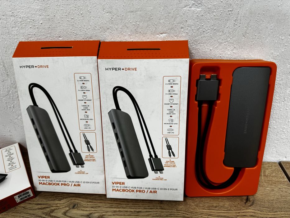 Хаб(адаптер) Type-C HyperDrive Viper 10-in-2 для MacBook/ipad
