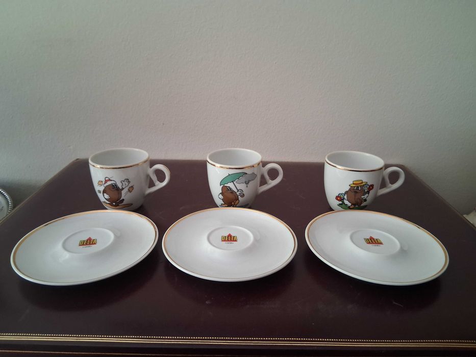 3 Chávenas de café da Delta