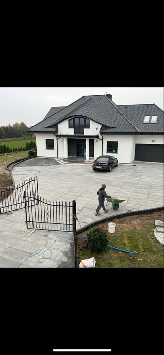 Brukarstwo Ukladanie kostki Brukowej