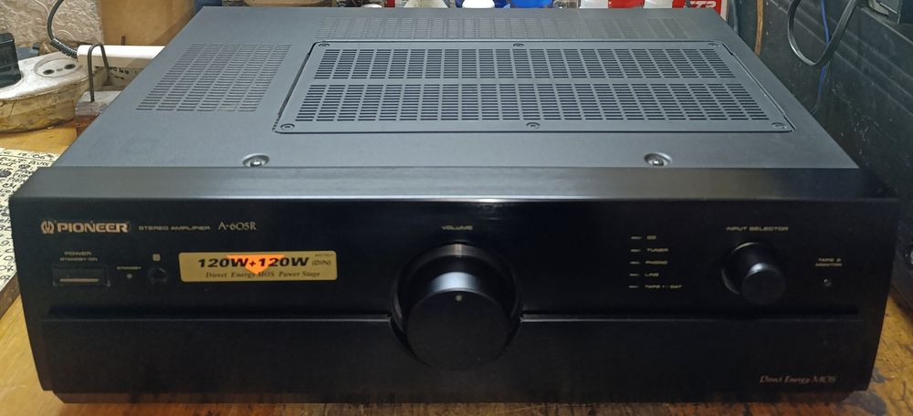 Pioneer a-605rв отл.сост. все работает пульт паспорт см фото