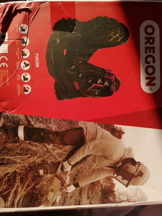 Buty robocze dla PIŁKARZY. OREGON YUKON klasa s2.