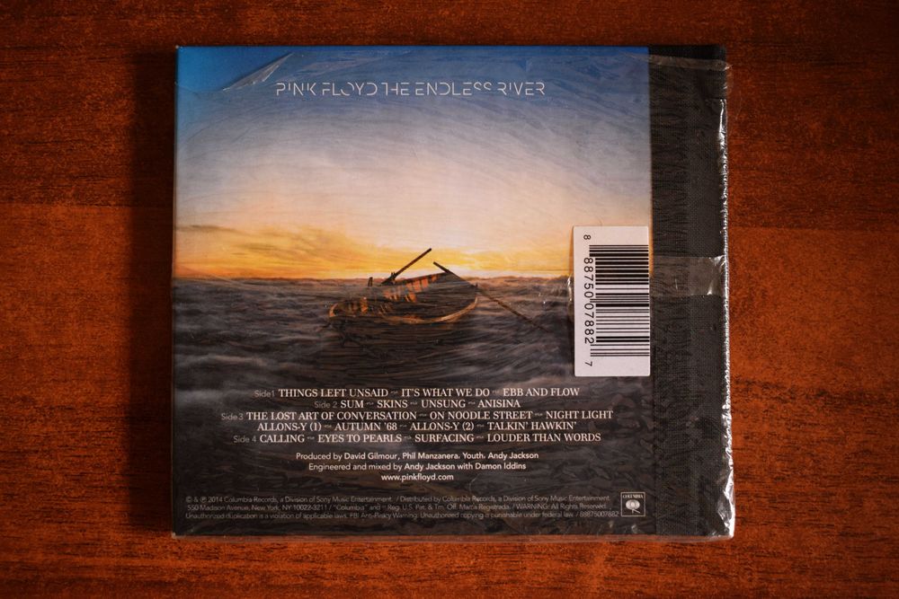 CD - Pink Floyd: The Endless River - Columbia 2014 - bardzo dobry stan