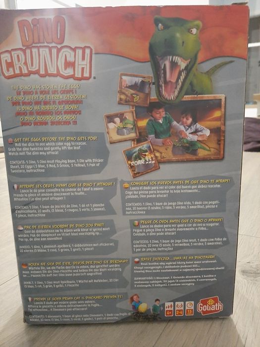 Gra zręcznościowa Goliath Dino Crunch