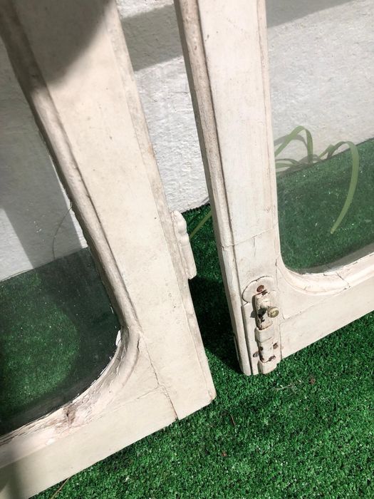 4 portas de armario antigas