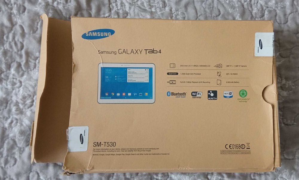 Tablet Samsung GALAXY TAB 4 SM-T530 10" 1,5 /16 GB - uszkodzony