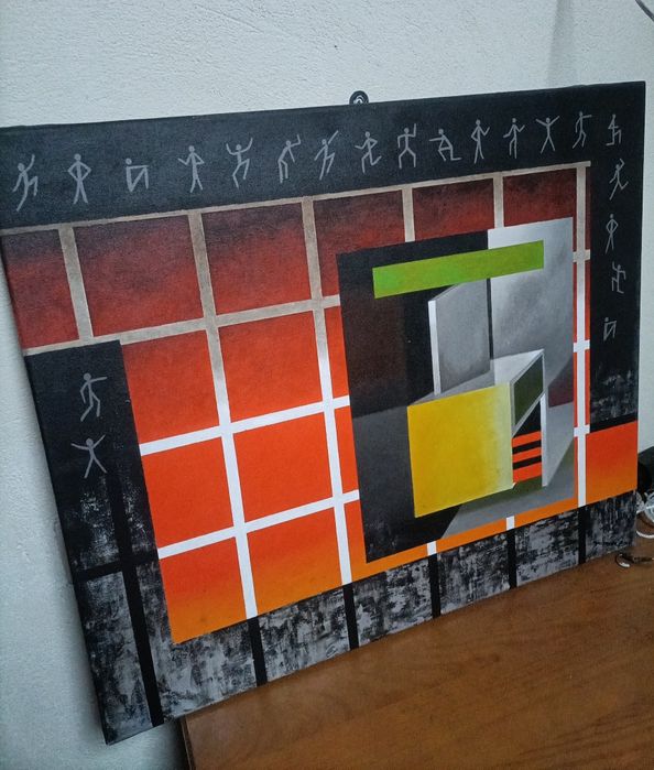 Tela , medida 70 x 60