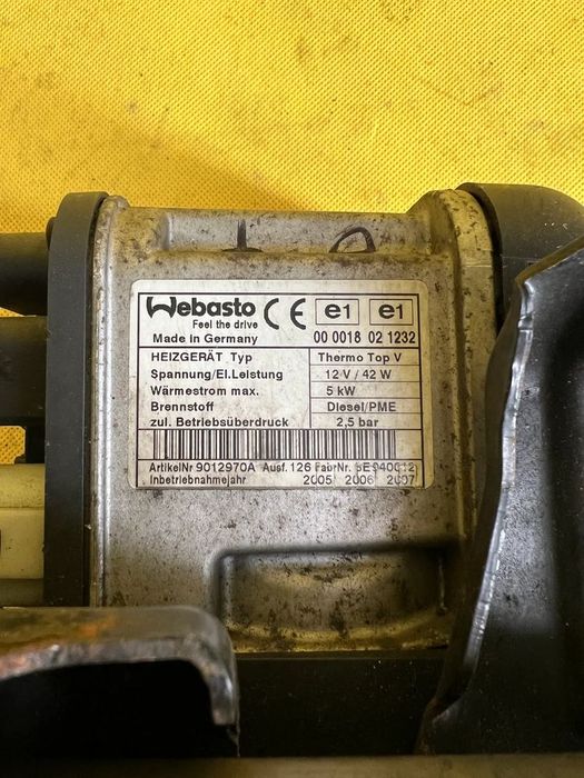 ogrzewanie postojowe webasto vw touran 1k0815065ad