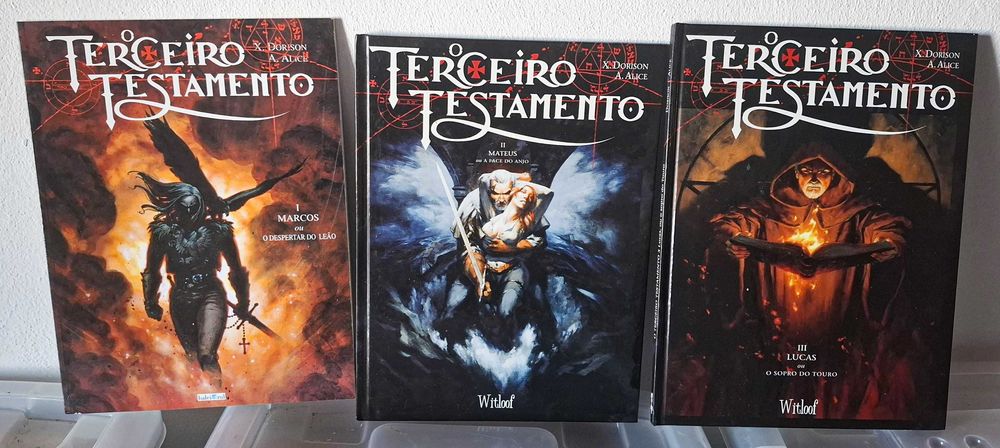 O Terceiro Testamento - (3 álbuns em excelente estado)