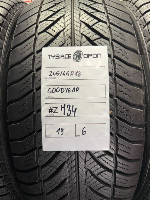 Opony Zimowe 245/45/18 GoodYear UltraGrip8 Komplet #Z734