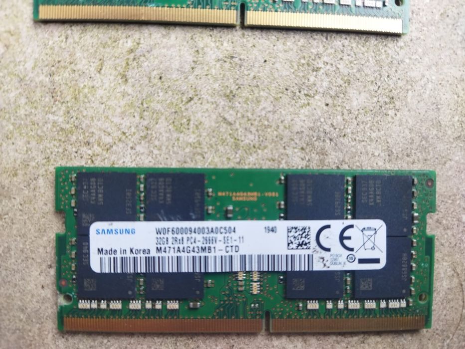 Memoria  Samsung 32 gb RAM