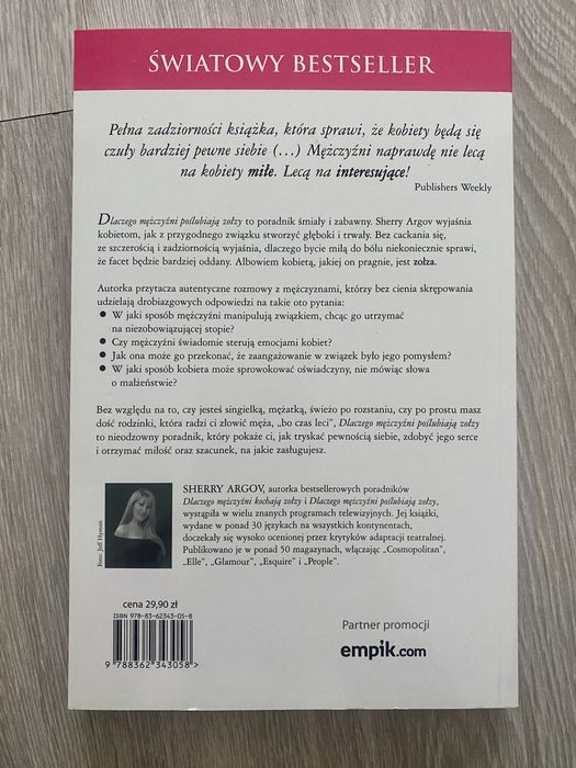 Książka „Dlaczego mężczyźni poślubiają zołzy”