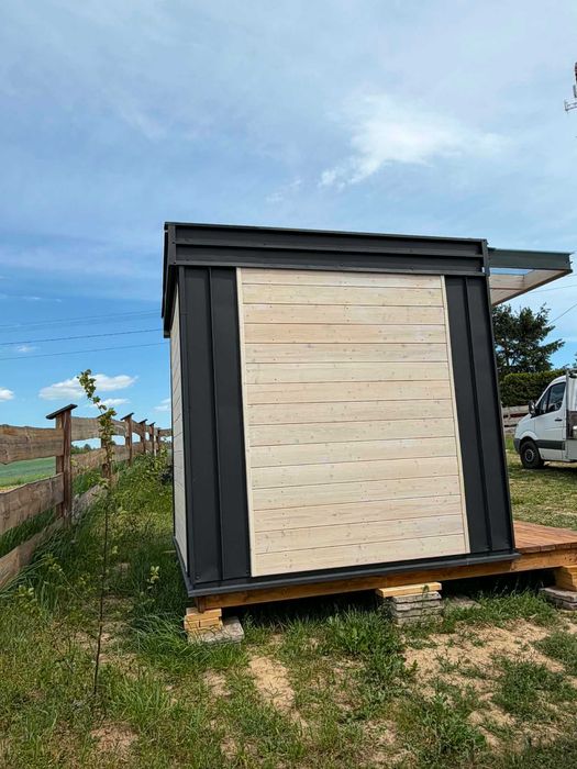 Sauna ogrodowa całoroczna rzemieślnicza