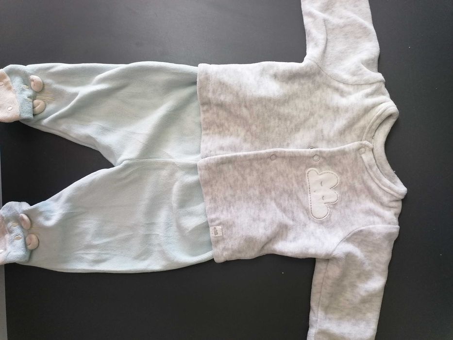 Babygrow de inverno para menino 0-6m