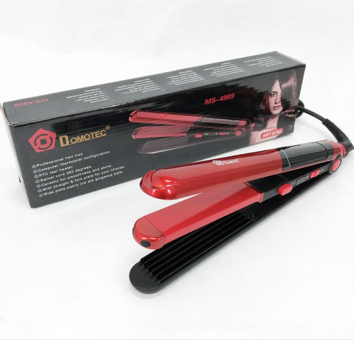 Праска-гофре для прикореневого об’єму та вирівнювання. Плойка для воло