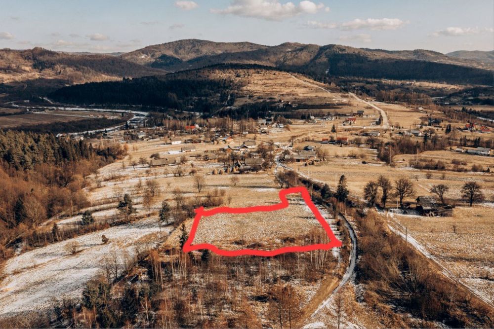 Продається  ділянка у с. Рибник в перспективній туристичній локації