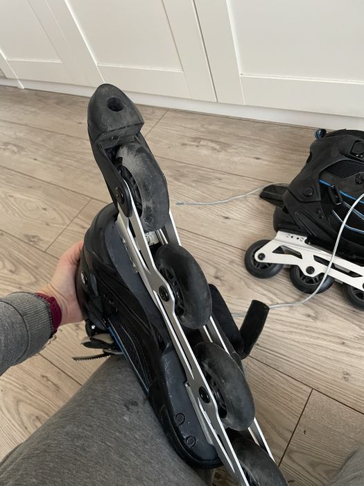 Rolki męskie rozmiar 42, stan bardzo dobry