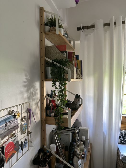Estante modular com secretária IKEA