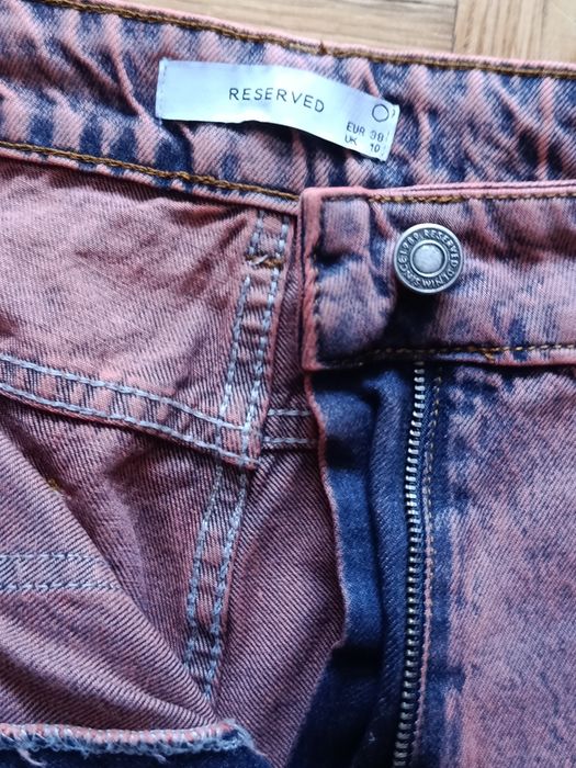 Spodnie jeansowe cargo