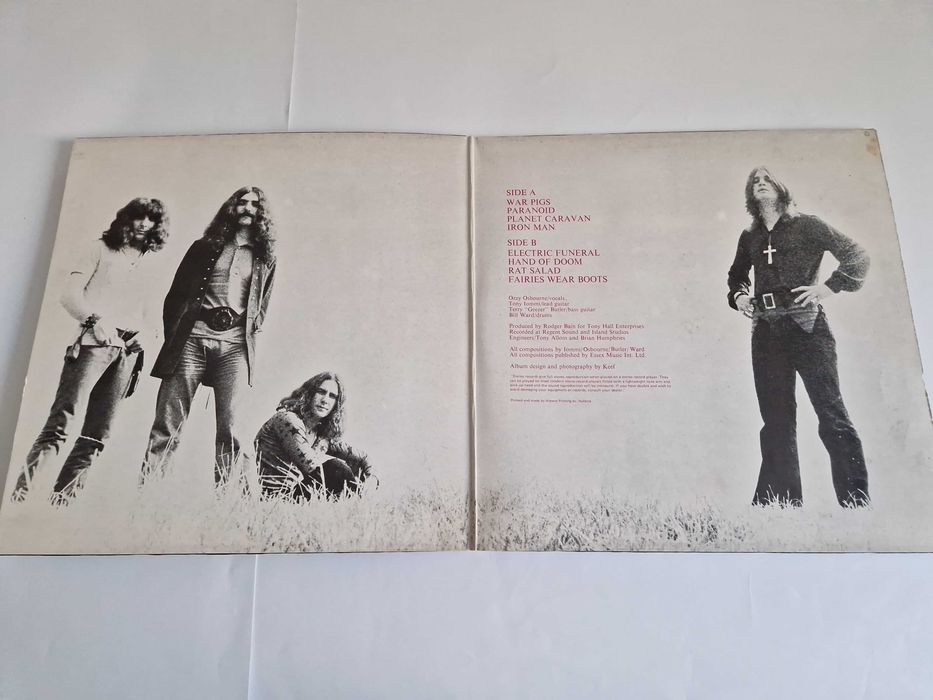 Black Sabbath – Paranoid (LP, 1978)