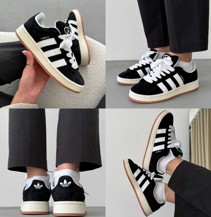 Кроссовки Adidas Campus 00s Core Black 36-45 Хит Сезона! Купить! Топ