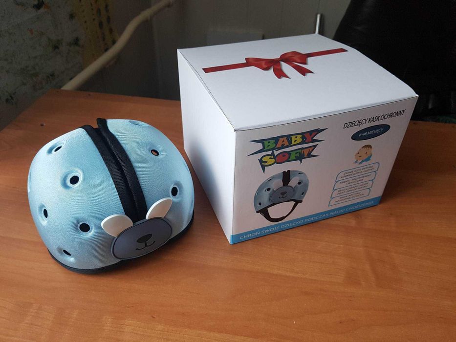 Kask ochronny do raczkowania dla niemowląt NAUKA CHODZENIA 6-24 msc