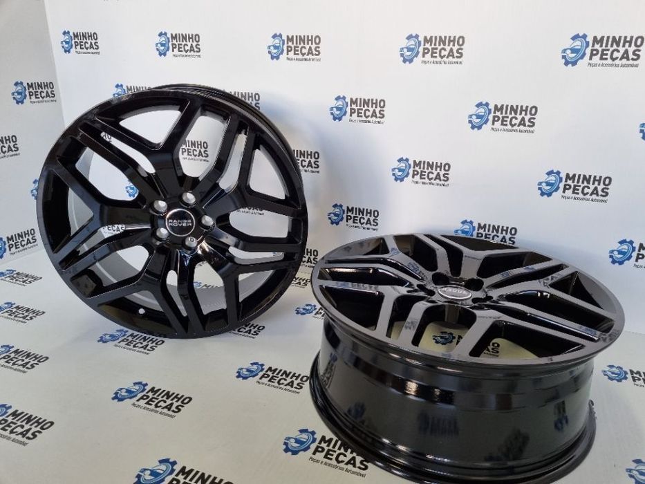 Jantes Range Rover Sport em 20 Preto Brilho