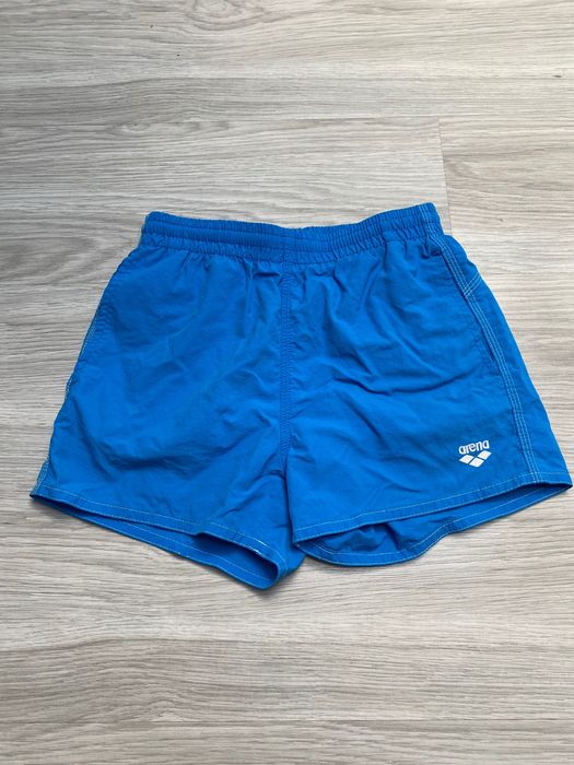 Krótkie spodenki kąpielowe kąpielówki do pływania Arena rozmiar 152