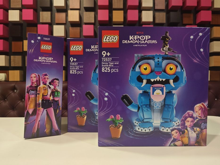 LEGO K-POP 72537 «Дерпі Тайгер і пташкаассі» (Derpy Tiger and Sussie