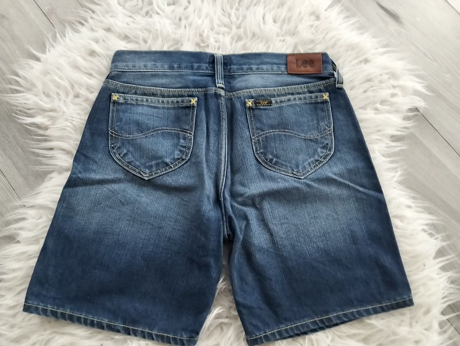 Lee jeansowe szorty 15Y XS/S – klasyczny denim, stan bardzo dobry