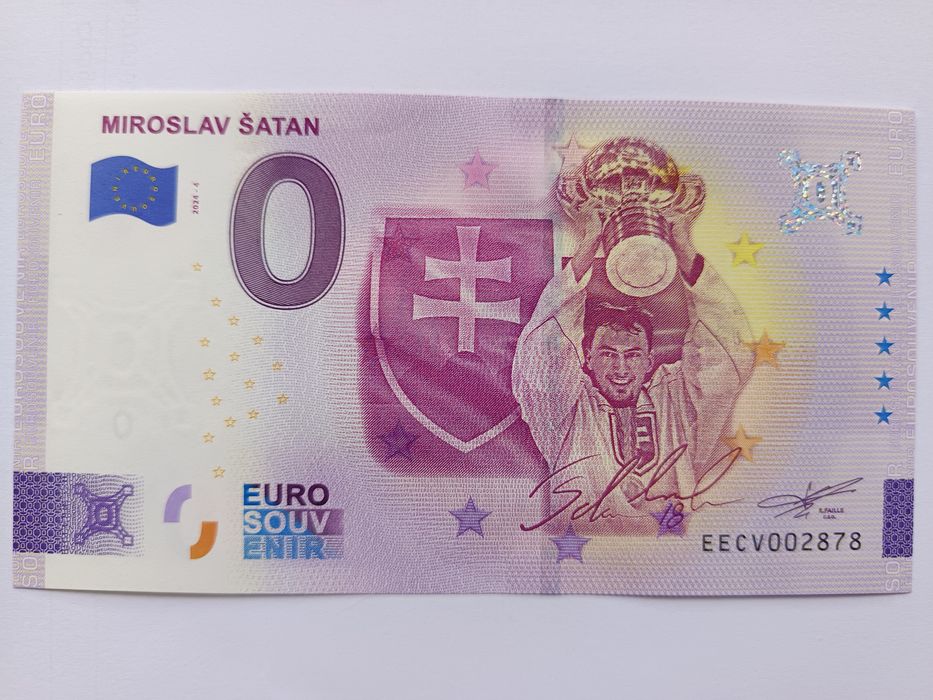Nota comemorativa 0 euros