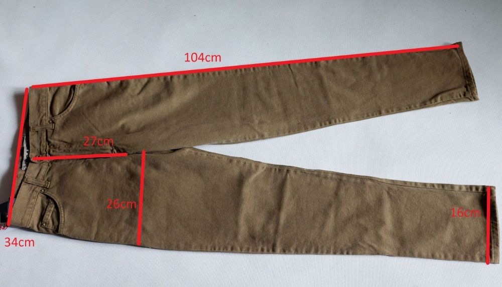 Cigaree Spodnie jeans (Made in Italy)