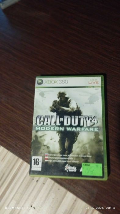 Call od daty 4 moder warfare. Na Xbox 360