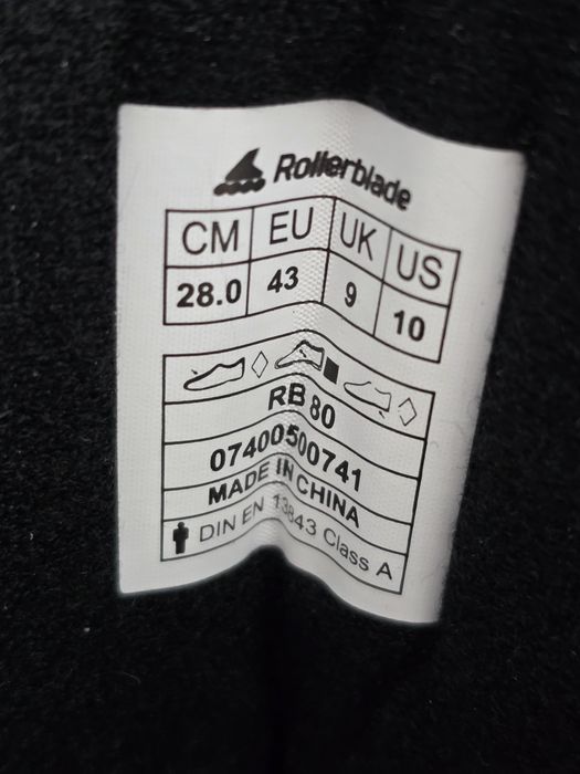 Rolki Rollerblade RB 80 r.43