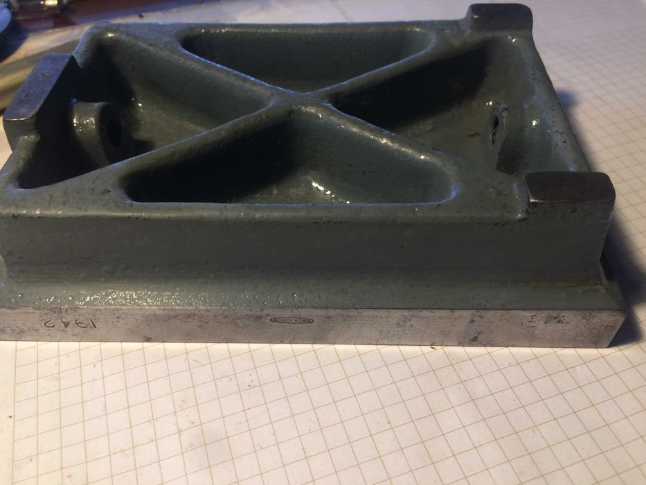 Traserski mini stół profesjonalny stal r.1942 imperialny