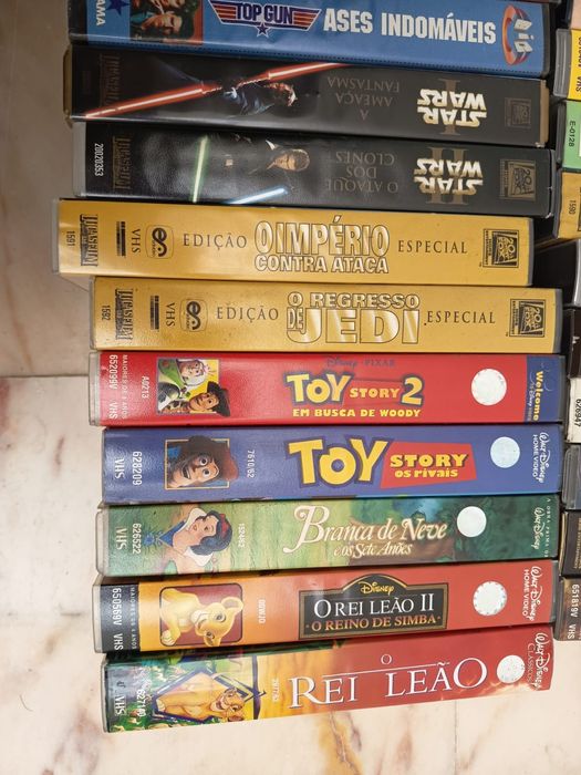 31 Cassetes VHS lote