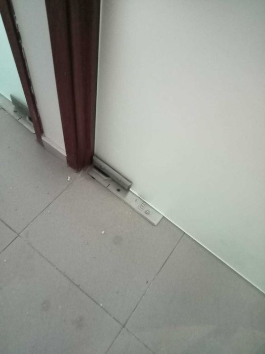 Portas de vidro de batente