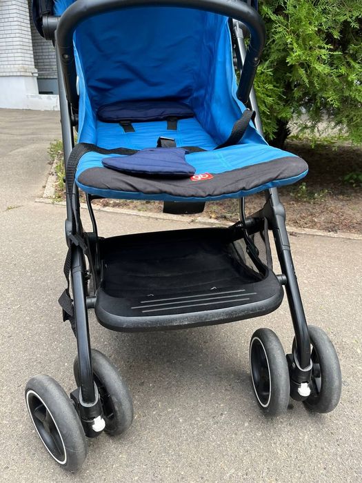 Візочок коляска Qbit + , синя