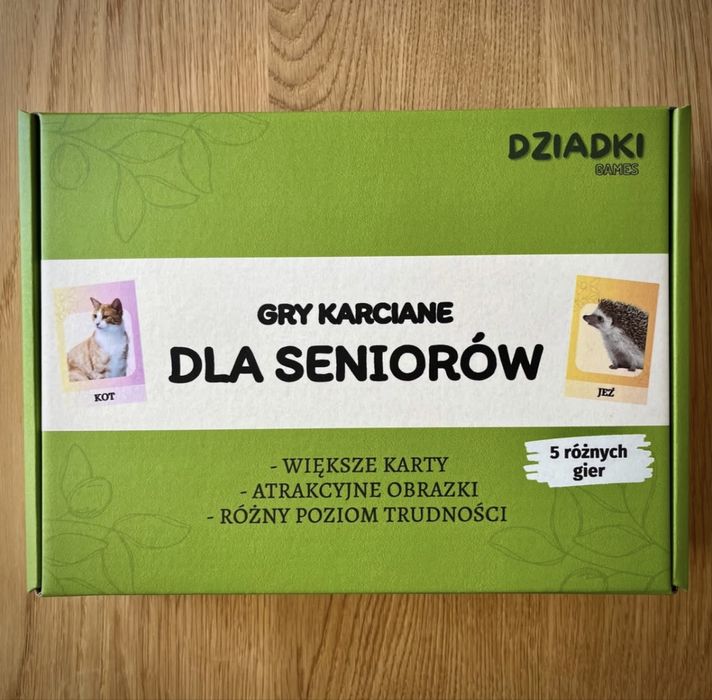 Prezent na dzień babci i dziadka - gry karciane