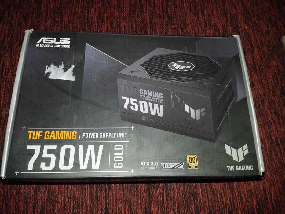 Блок живлення asus tuf gaming 750w 80+ gold