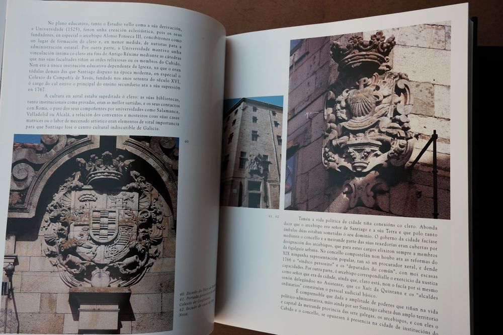 Património histórico galego - Santiago de Compostela e Ourense - 3 vol