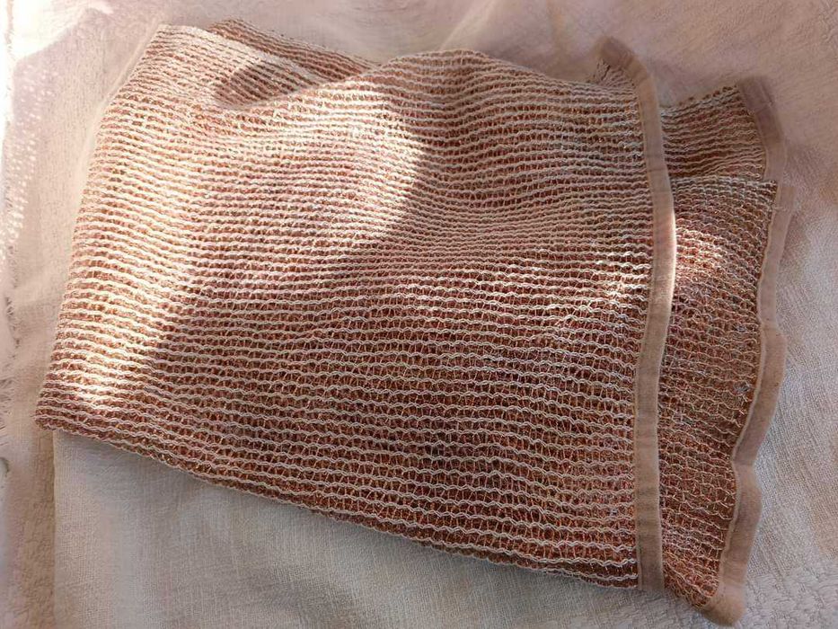 Скатертина вінтажні, коттон, жаккард, кольчуга