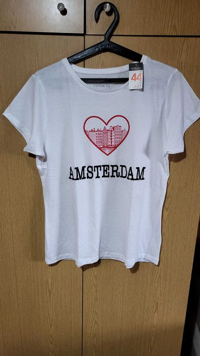 Damski biały T-shirt