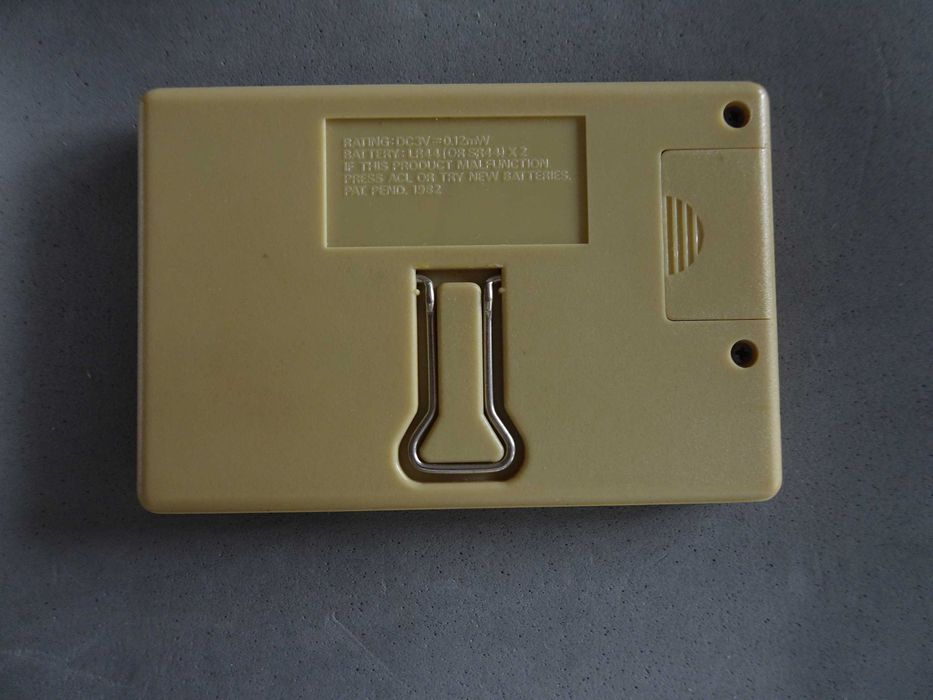 Consola Space Rescue na caixa